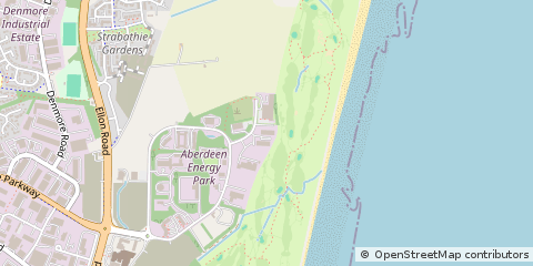 Map of Aberdeen