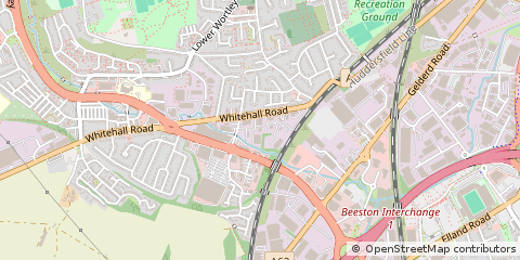 Map of Leeds
