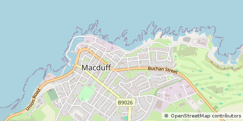 Map of Macduff