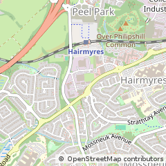 Map of Glasgow
