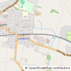 Map of Leyburn, North Yorkshire