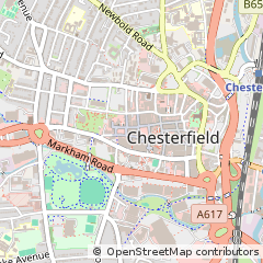 Map of Chesterfield