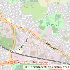 Map of Stoke-on-Trent, Staffordshire