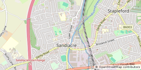 Map of Nottingham