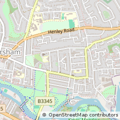 Map of Reading