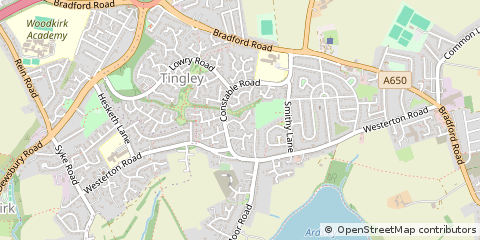 Map of Wakefield