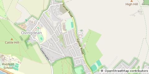 Map of Brighton, East Sussex