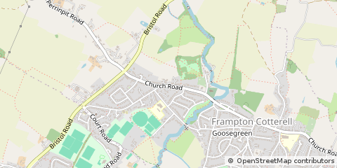 Map of Frampton Cotterell, Bristol