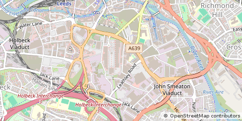 Map of Leeds