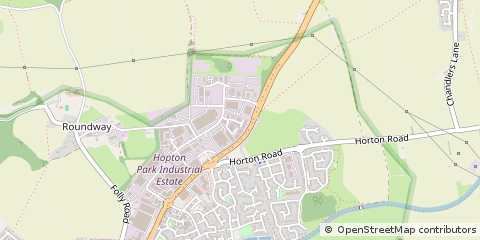Map of Devizes, Wiltshire