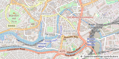 Map of Bristol, Avon