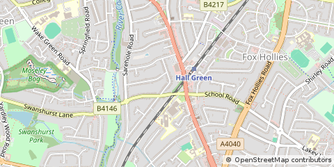 Map of Birmingham