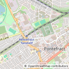 Map of Pontefract