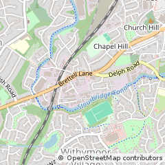 Map of Brierley Hill