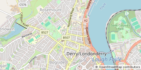 Map of Co Londonderry