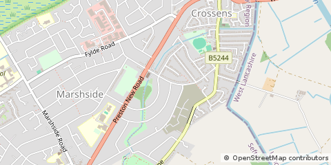 Map of Southport