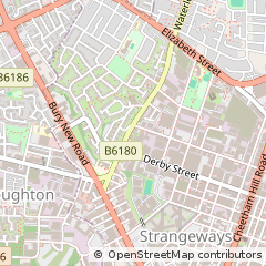 Map of Manchester