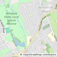 Map of Stoke-on-Trent, Staffordshire