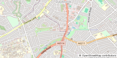 Map of Nottingham