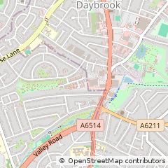 Map of Nottingham