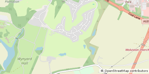 Map of Billingham