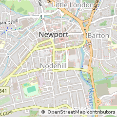 Map of Newport, Isle of Wight