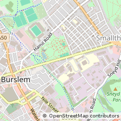 Map of Stoke-on-Trent