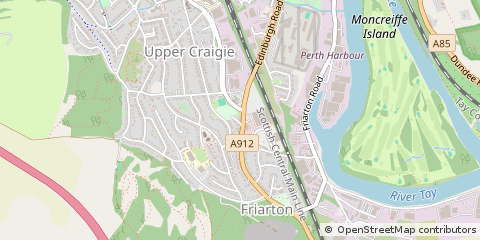 Map of Perth