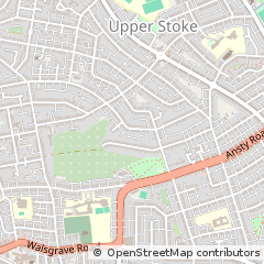 Map of Coventry, West Midlands