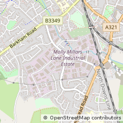 Map of Wokingham