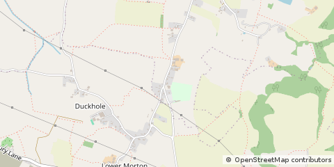 Map of Thornbury, Bristol