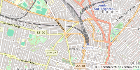 Map of Brighton