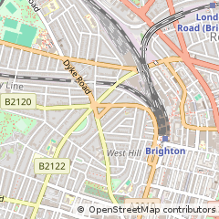 Map of Brighton