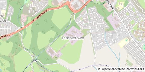 Map of Consett