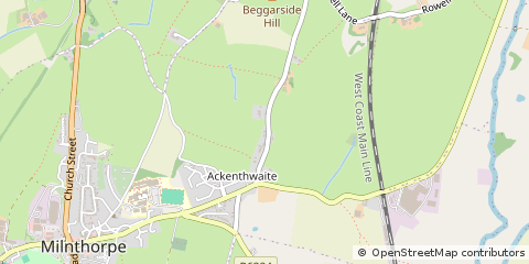 Map of Milnthorpe