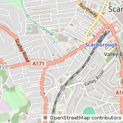 Map of Scarborough, North Yorkshire
