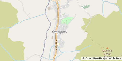 Map of Ammanford