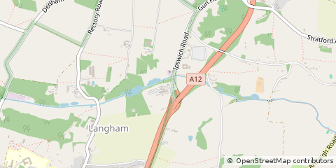 Map of Colchester, Essex