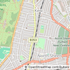 Map of Richmond, Surrey