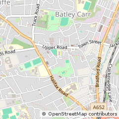 Map of Dewsbury
