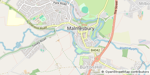 Map of Malmesbury