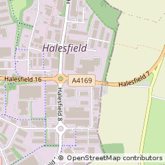 Map of Telford