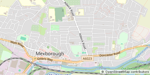 Map of Mexborough