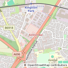 Map of Newcastle Upon Tyne