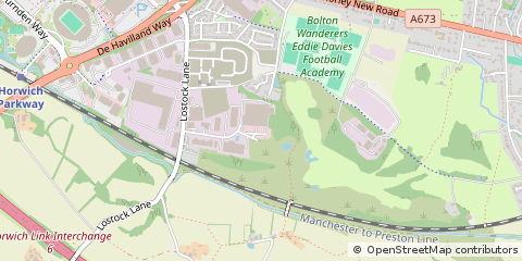 Map of Lynstock WAY, Bolton