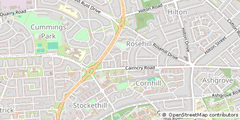 Map of Aberdeen
