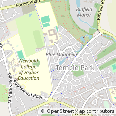 Map of Bracknell, Berks
