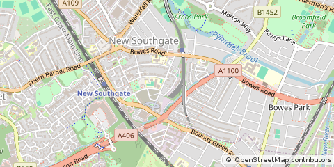 Map of London, Greater London