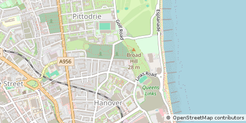 Map of Aberdeen