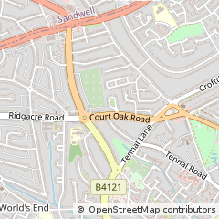 Map of Birmingham